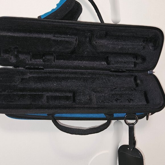 Protec Flute Slimline PRO PAC Teal Blue and Black Hard Case - Picture 5 of 5